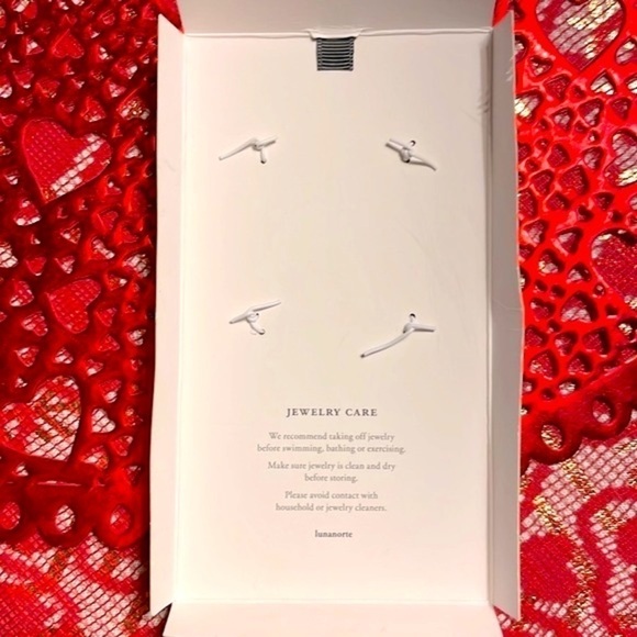 Brand New Luna Norte 14K Gold Plated Brass Adjustable Bracelet Set Druzy Quartz - Picture 11 of 12